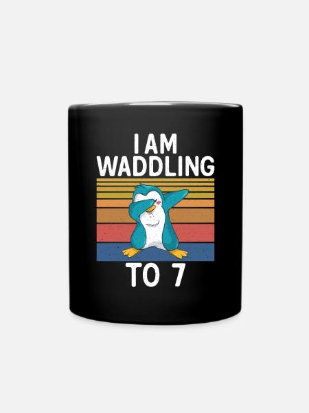 Pinguinliebhaber Pinguin Geschenke - Tasse einfarbig - Schwarz
