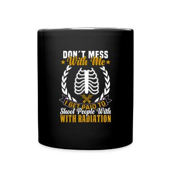 Rad Tech Radiologie Hommes Femmes Radiographe - Mug uni - noir - Devant