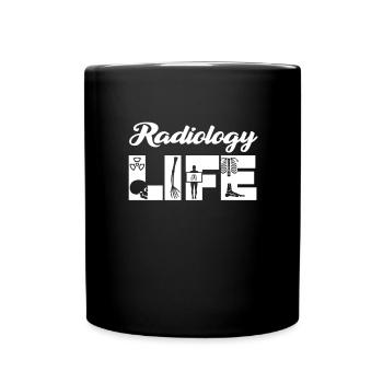 Rad Tech Radiologie Hommes Femmes Radiographe - Mug uni - noir - Devant