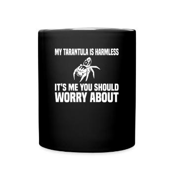 Tarentule Arachnide de compagnie - Mug uni - noir - Devant