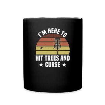 Frisbeegolf Disc Golf - Full Colour Mug - black - Front