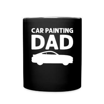 Peinture de voiture Papa Paint Repair Detailing - Mug uni - noir - Devant