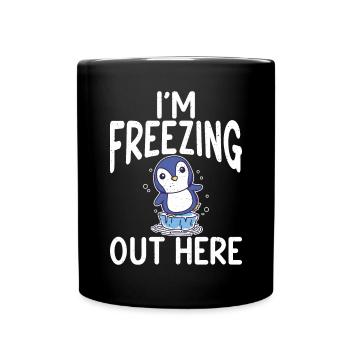 Penguin Lover Penguin Gifts - Full Colour Mug - black - Front