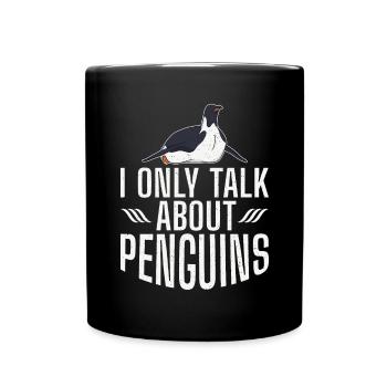 Penguin Lover Penguin Gifts - Full Colour Mug - black - Front