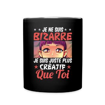 Manga Humour Anime Cadeau - Mug uni - noir - Devant