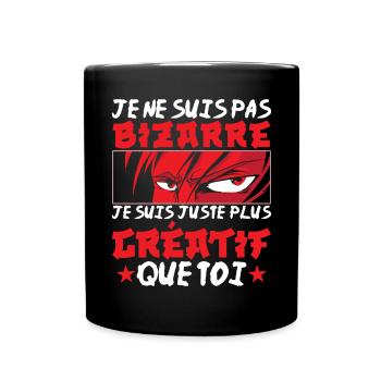 Anime Manga Cadeau - Mug uni - noir - Devant