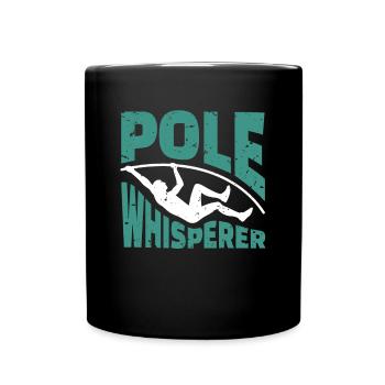 Pole Whisperer Chemise Cadeau - Mug uni - noir - Devant