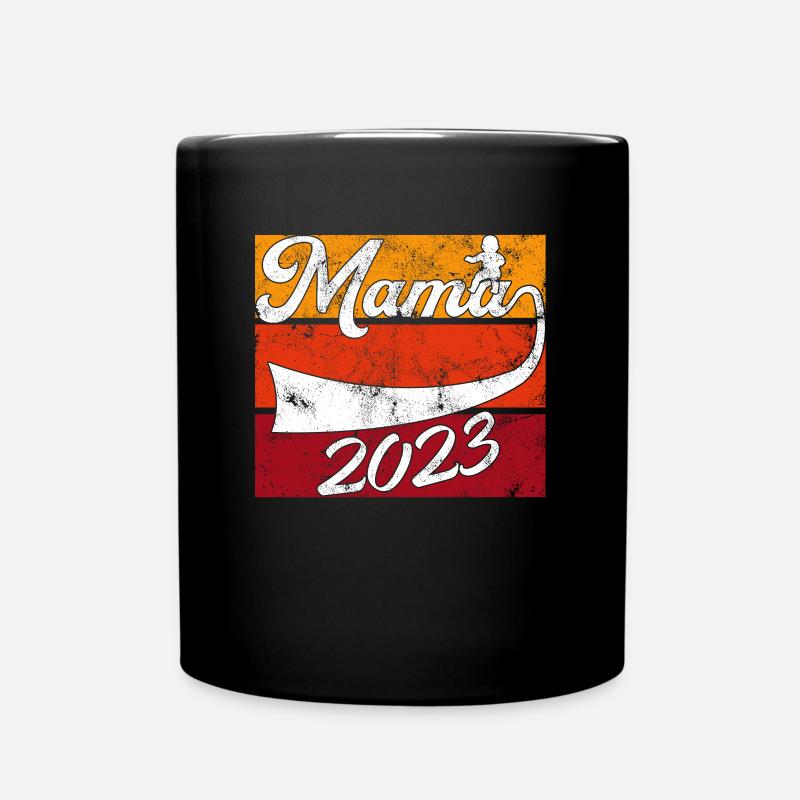 Mama 2023 - Tasse einfarbig - Schwarz