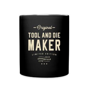 Tool and Die Maker Job Title Profession - Full Colour Mug - black - Front
