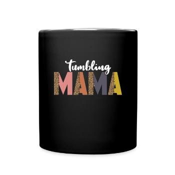 Tumbler Gymnast Girl Tumbler - Full Colour Mug - black - Front