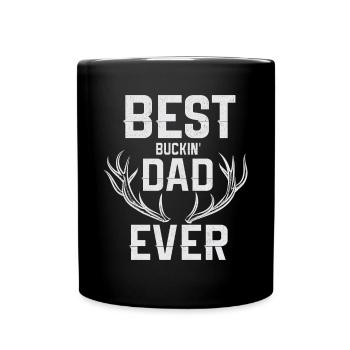 Jagen Jagdspruch & Jäger Geschenkidee - Tasse einfarbig - Schwarz - Vorne