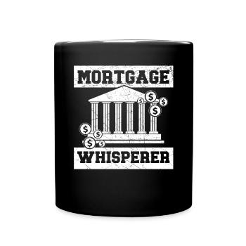 Credit Officer Job Profession Debt Loan Officer - Full Colour Mug - black - Front