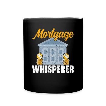 Credit Officer Job Profession Debt Loan Officer - Full Colour Mug - black - Front