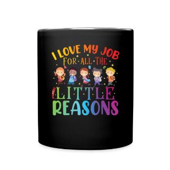 Teacher Assistant Educator Teaching - Tasse einfarbig - Schwarz - Vorne