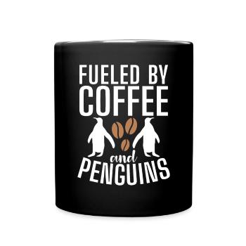 Penguin Lover Penguin Gifts - Full Colour Mug - black - Front