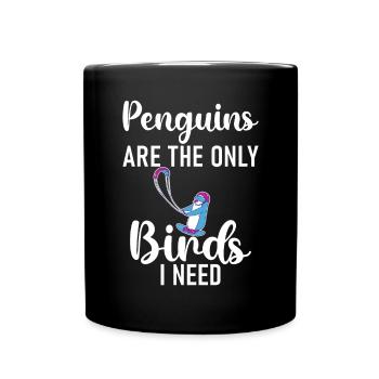 Penguin Lover Penguin Gifts - Full Colour Mug - black - Front