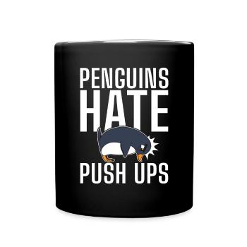 Penguin Lover Penguin Gifts - Full Colour Mug - black - Front