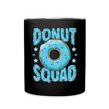 Blue Donut Squad Saupoudre Donut Lover Matching - Mug uni - noir - Devant