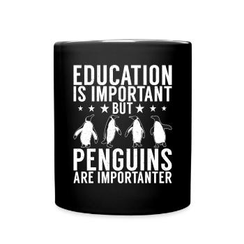 Penguin Lover Penguin Gifts - Full Colour Mug - black - Front