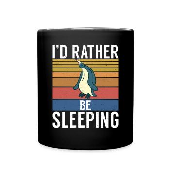 Pinguinliebhaber Pinguin Geschenke - Tasse einfarbig - Schwarz - Vorne