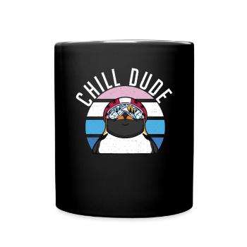 Pinguinliebhaber Pinguin Geschenke - Tasse einfarbig - Schwarz - Vorne