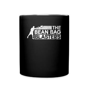 The Bean Bag Blasters - Funny Cornhole Team - Full Colour Mug - black - Front