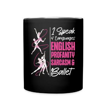 Ballet Danseuse Danse Ballerine - Mug uni - noir - Devant