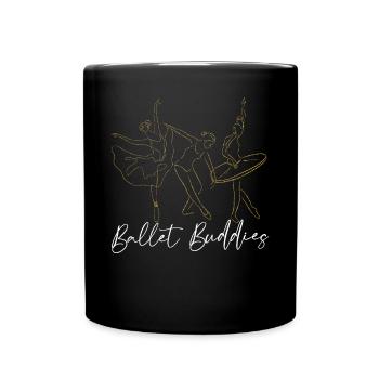 Ballet Dancer Dance Girl Ballerina - Tasse einfarbig - Schwarz - Vorne