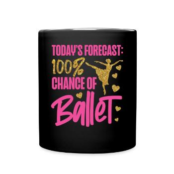 Ballet Danseuse Danse Ballerine - Mug uni - noir - Devant