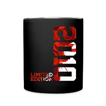 16. GEBURTSTAG LIMITED EDITION 2010 - Tasse einfarbig - Schwarz - Vorne