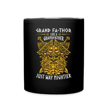 Great Vathor - Fête des pères Fête des pères Cadeau Vikings - Mug uni - noir - Devant