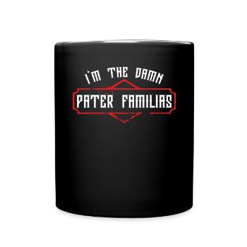 Vatertag Papa Bester Vater aller Zeiten Vaterschaft Papa - Tasse einfarbig - Schwarz - Vorne