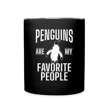 Penguin Lover Penguin Gifts - Full Colour Mug - black - Front
