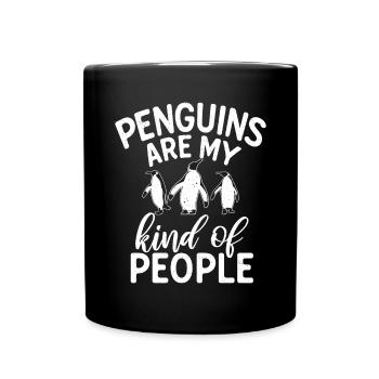 Penguin Lover Penguin Gifts - Full Colour Mug - black - Front