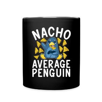 Pinguin Liebhaber Pinguin Geschenke - Tasse einfarbig - Schwarz - Vorne