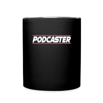 Podcaster Animateur de podcast - Mug uni - noir - Devant
