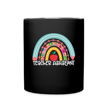 Teacher -Assistant Headmaster Teaching - Full Colour Mug - black - Front