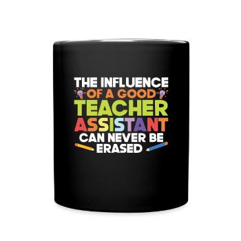 Teacher -Assistant Headmaster Teaching - Full Colour Mug - black - Front