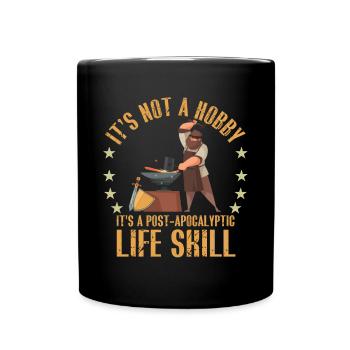 Lustiger Schmied Spruch & Schmieden - Tasse einfarbig - Schwarz - Vorne