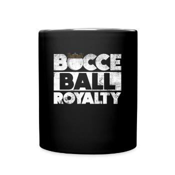 Bocce Ball Royalty - Boccia-Kugel - Full Colour Mug - black - Front