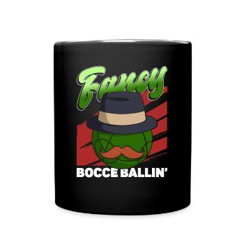 Fancy Boccia Ballin' - Boccia Ball - Mug uni - noir - Devant