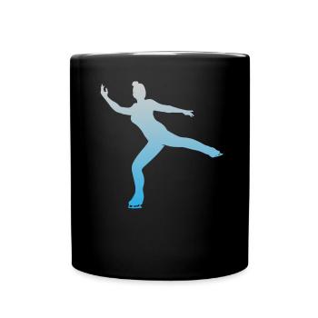 Patinage artistique Patinage artistique Patinage sur glace Cadeau - Mug uni - noir - Devant