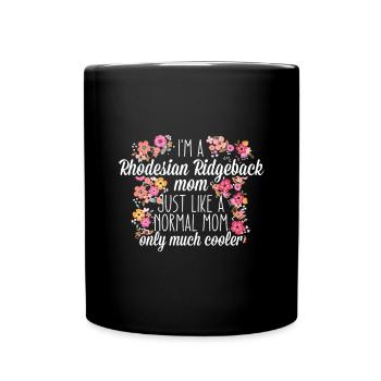 Rhodesian Ridgeback Mom - Full Colour Mug - black - Front