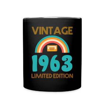 Rétro Classique 1963 - Mug uni - noir - Devant