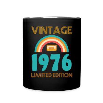 Rétro Classique 1976 - Mug uni - noir - Devant