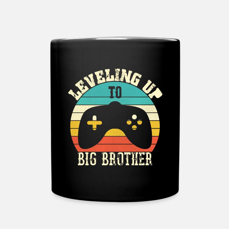 Aufstieg zum Big Brother - Tasse einfarbig - Schwarz