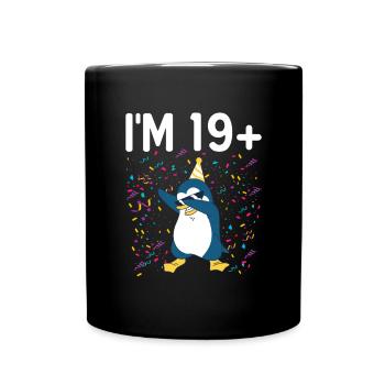 Penguin Lover Penguin Gifts - Full Colour Mug - black - Front