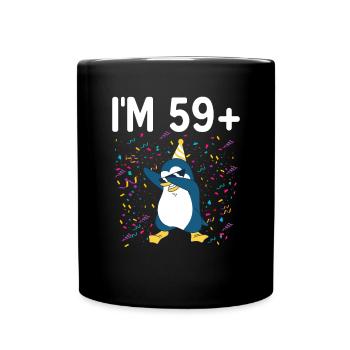 Pinguinliebhaber Pinguin Geschenke - Tasse einfarbig - Schwarz - Vorne
