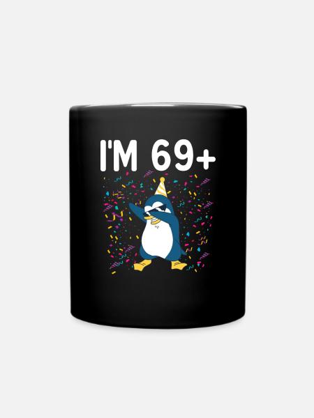 Pinguinliebhaber Pinguin Geschenke - Tasse einfarbig - Schwarz