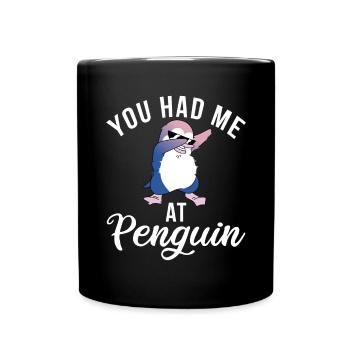 Penguin Lover Penguin Gifts - Full Colour Mug - black - Front